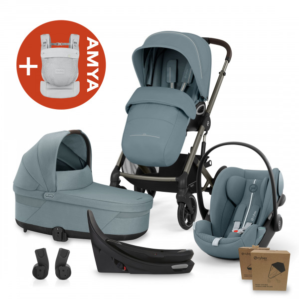 CYBEX Gold Talos 4in1 All Weather +AMYA - Stormy Blue